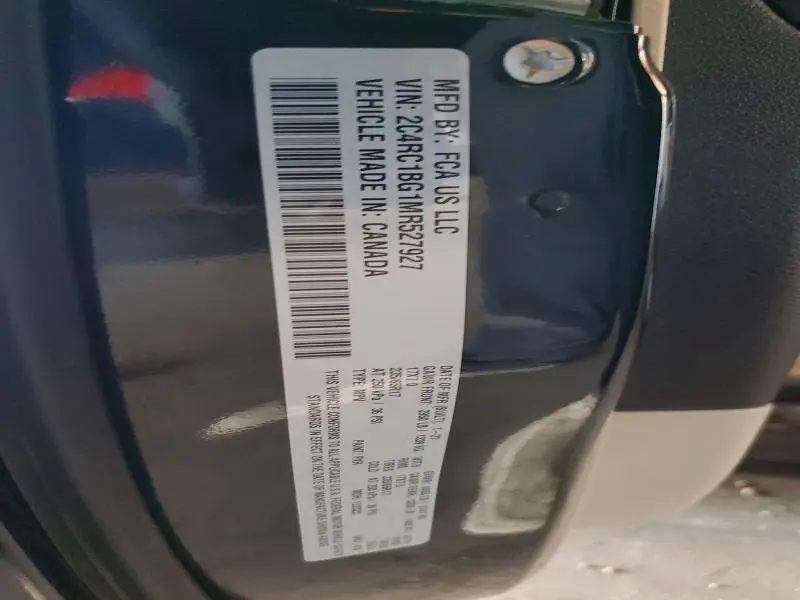 2021 CHRYSLER PACIFICA TOURING L  