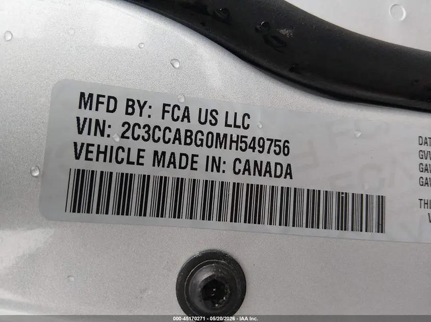2021 CHRYSLER 300 300S