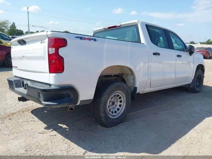 2024 CHEVROLET SILVERADO 1500 4WD  SHORT BED WT