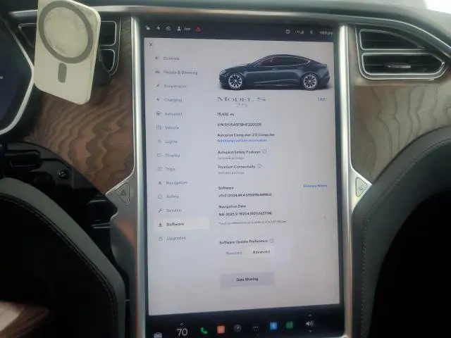 2017 TESLA MODEL S   