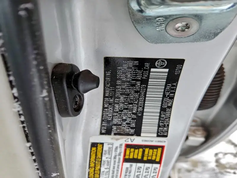 2011 TOYOTA AVALON BASE  