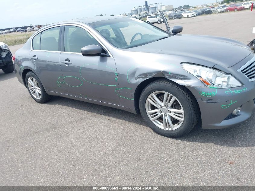 2012 INFINITI G37X  