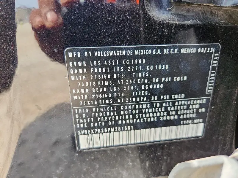 2023 VOLKSWAGEN TAOS SE  