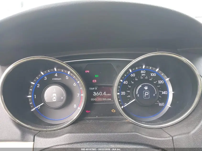 2013 HYUNDAI SONATA GLS