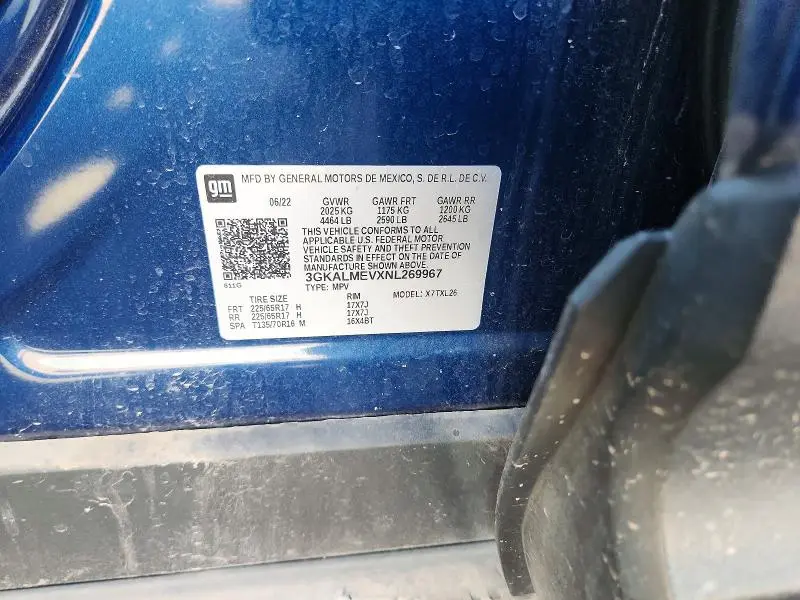 2022 GMC TERRAIN SLE  