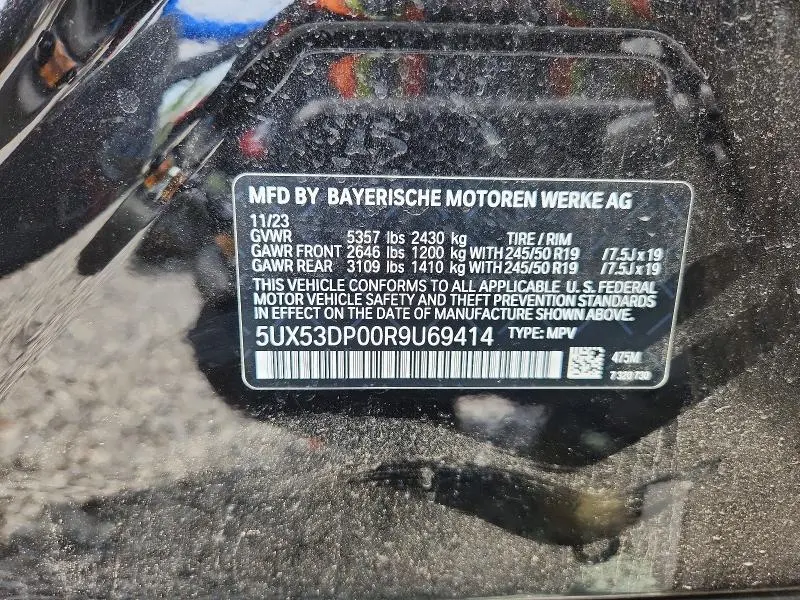 2024 BMW X3 XDRIVE30I  