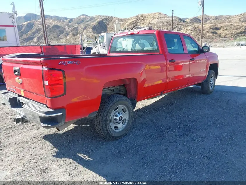 2017 CHEVROLET SILVERADO 2500HD WORK TRUCK