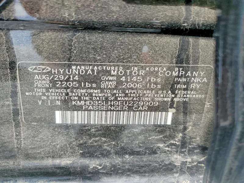 2014 HYUNDAI ELANTRA GT BASE  