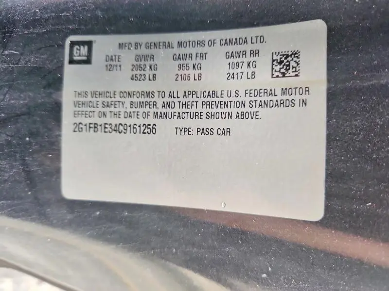 2012 CHEVROLET CAMARO LT  