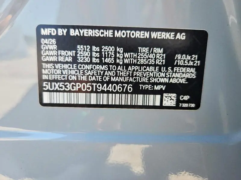 2026 BMW X3 30 XDRIVE  