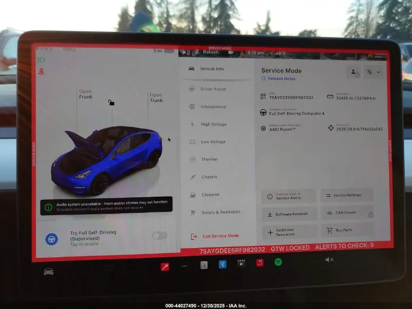 2024 TESLA MODEL Y LONG RANGE DUAL MOTOR ALL-WHEEL DRIVE