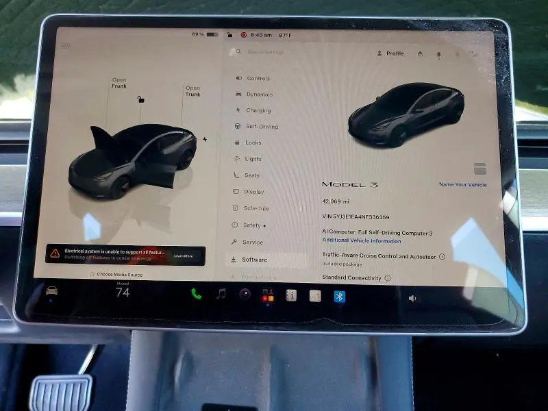 2022 TESLA MODEL 3   