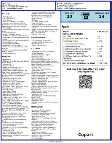 2021 MERCEDES-BENZ GLS 450 4MATIC  