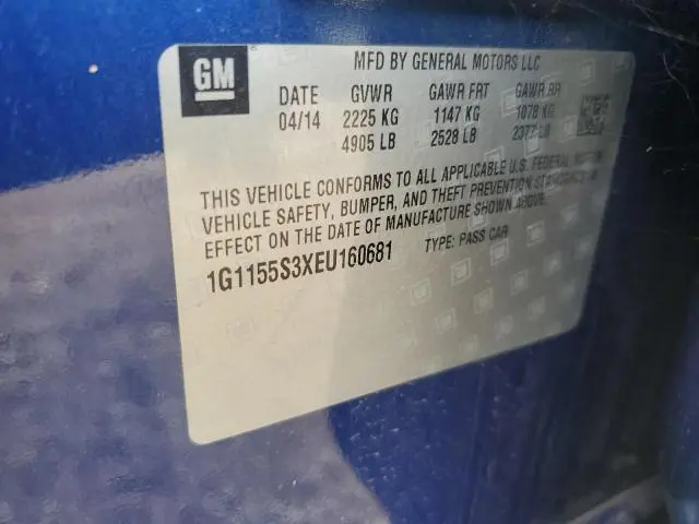 2014 CHEVROLET IMPALA LTZ  