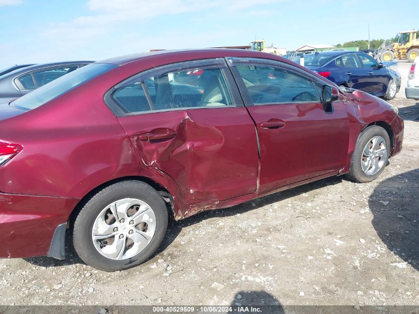 2013 HONDA CIVIC LX