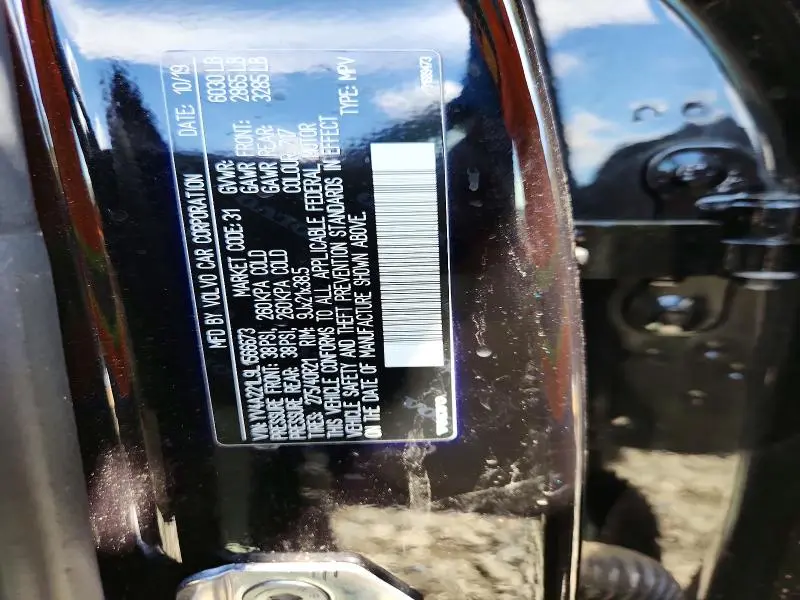 2020 VOLVO XC90 T6 INSCRIPTION  