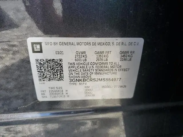 2021 CHEVROLET BLAZER 2LT  