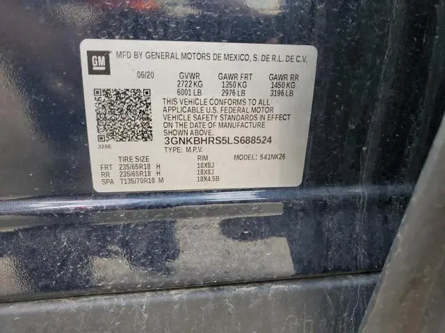 2020 CHEVROLET BLAZER 2LT  