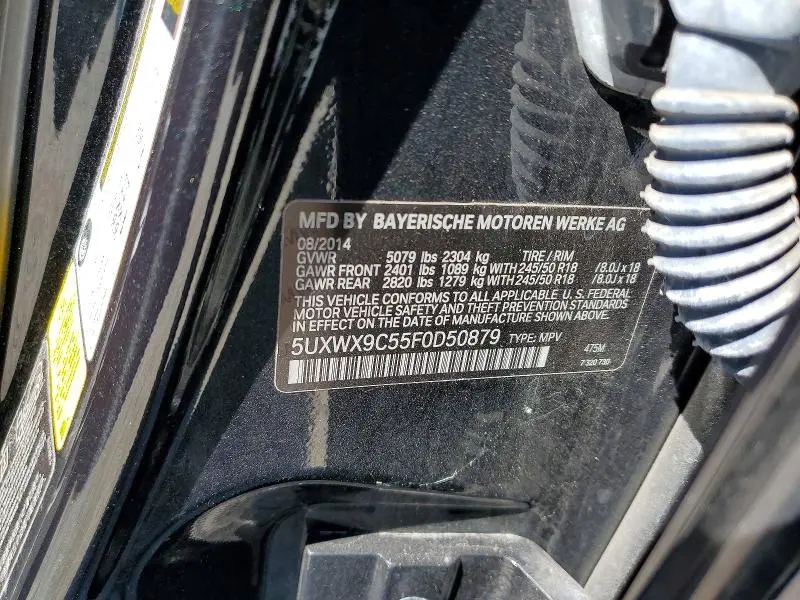 2015 BMW X3 XDRIVE28I  