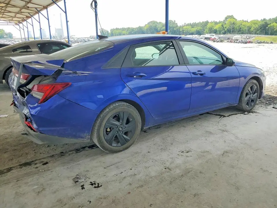 2022 HYUNDAI ELANTRA BLUE  