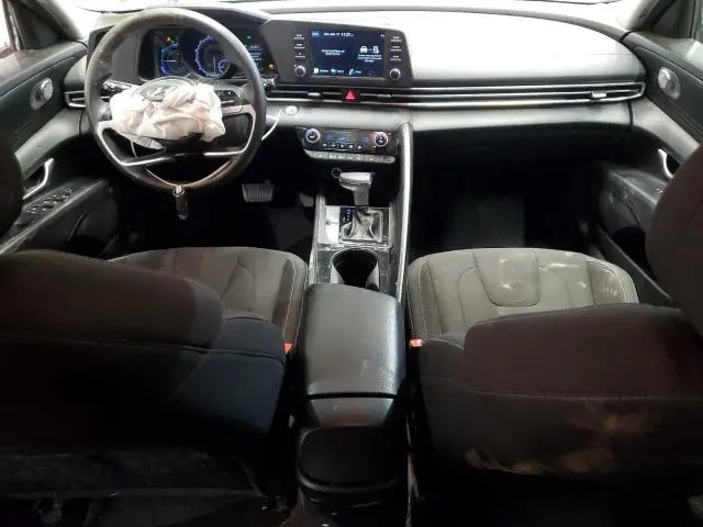 2022 HYUNDAI ELANTRA BLUE  