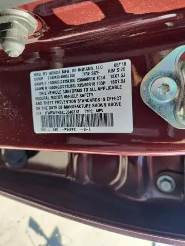 2018 HONDA CR-V EX  