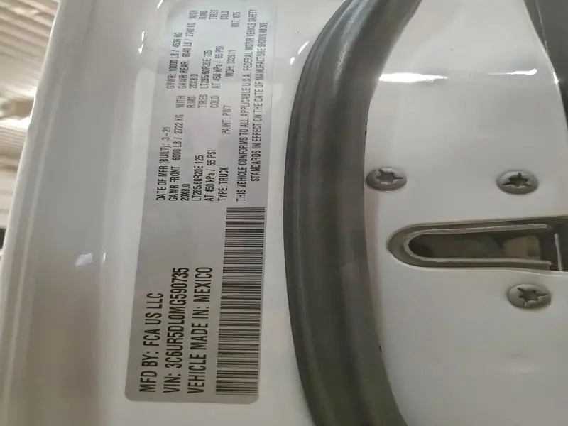 2021 RAM 2500 BIG HORN  