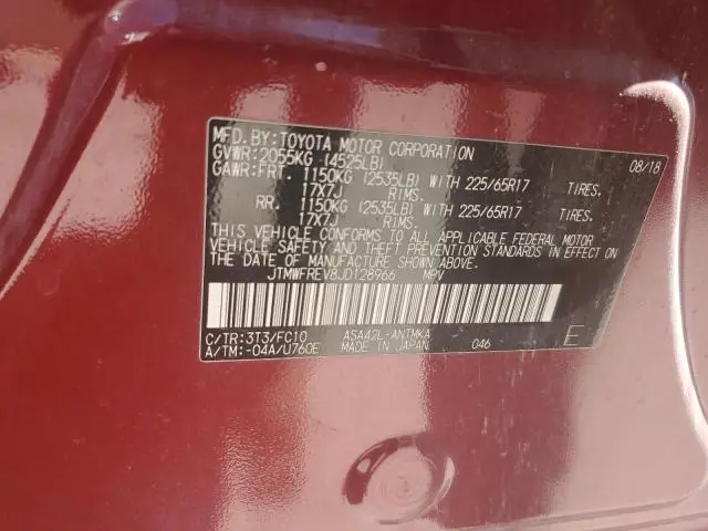 2018 TOYOTA RAV4 ADVENTURE  