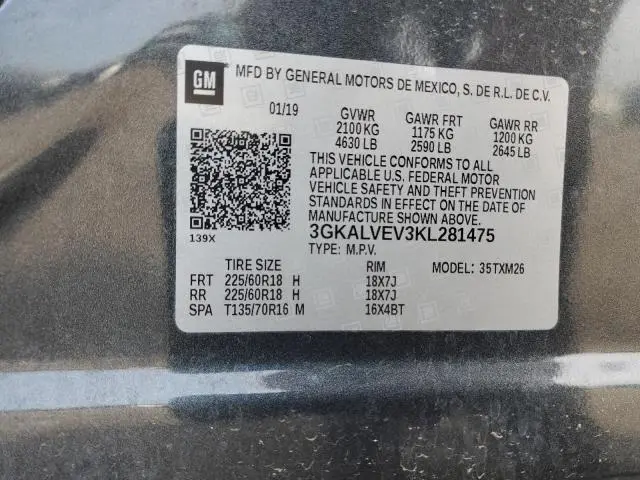 2019 GMC TERRAIN SLT  