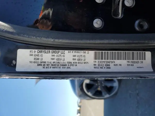 2013 DODGE CHALLENGER R/T  