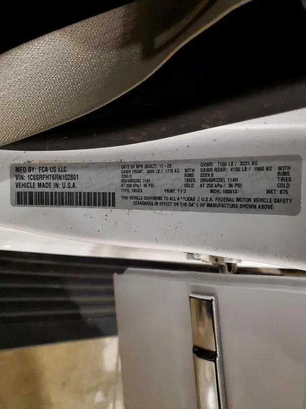 2024 RAM 1500 LIMITED  
