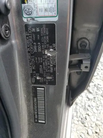 2011 KIA FORTE SX  