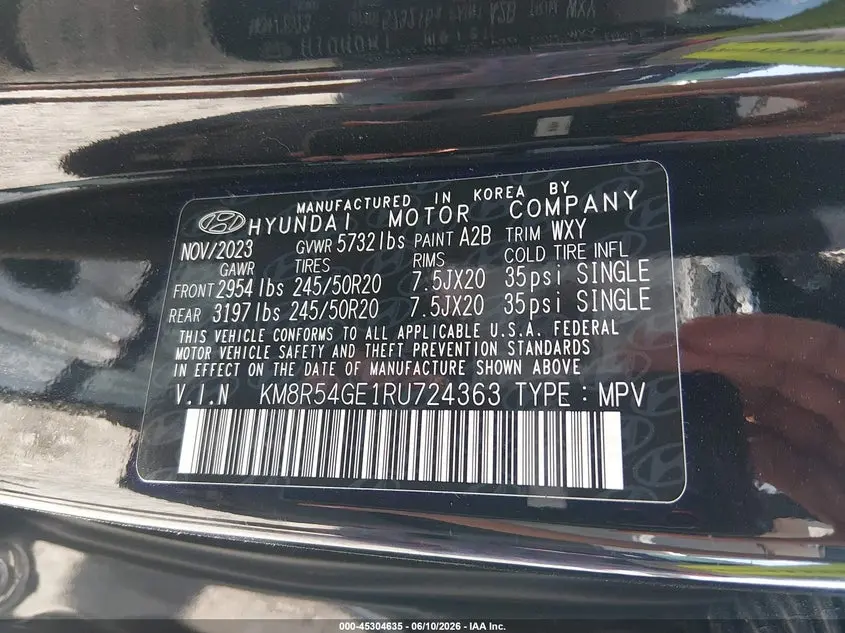 2024 HYUNDAI PALISADE LIMITED