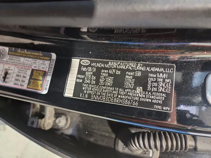 2024 HYUNDAI TUCSON SEL  