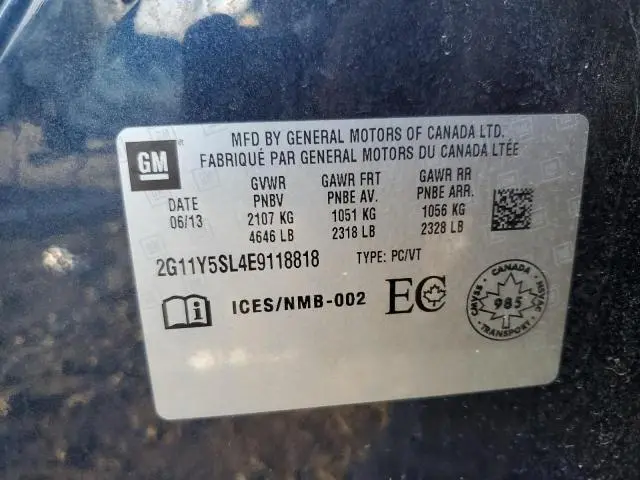 2014 CHEVROLET IMPALA LS  