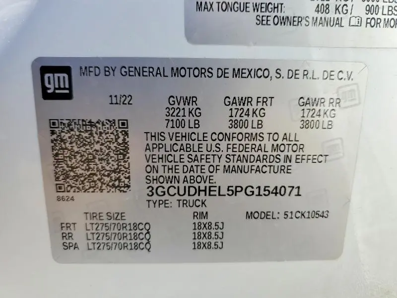 2023 CHEVROLET SILVERADO K1500 ZR2  