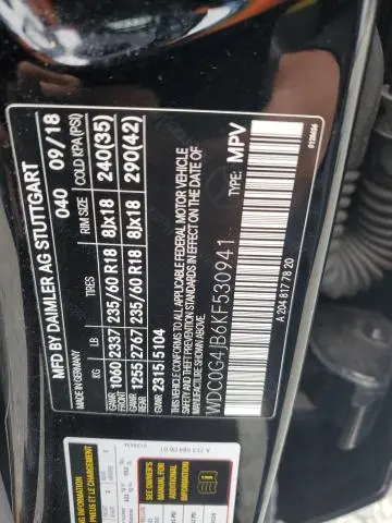 2019 MERCEDES-BENZ GLC 300  