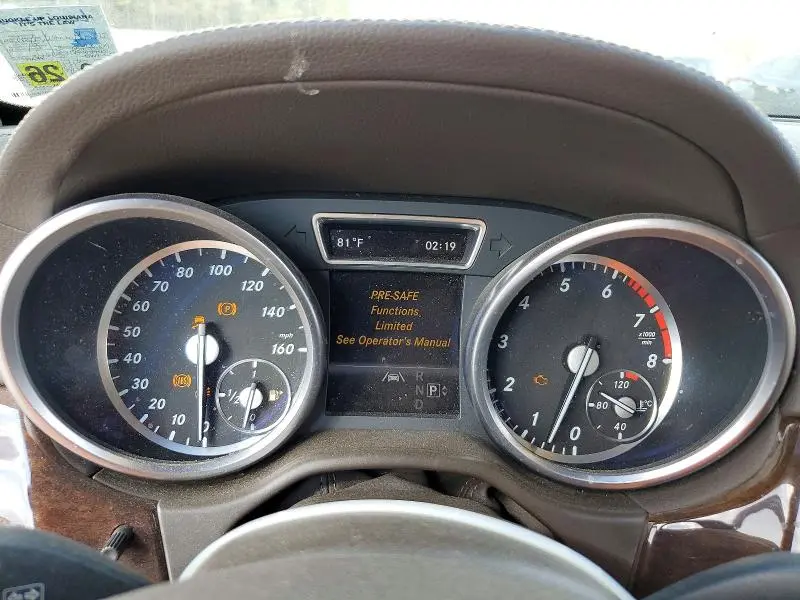 2013 MERCEDES-BENZ GL 450 4MATIC  