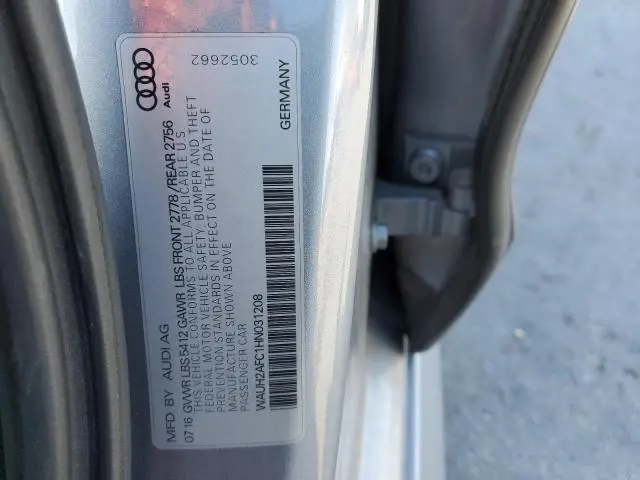 2017 AUDI A6 PRESTIGE  