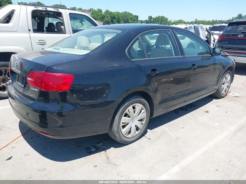 2012 VOLKSWAGEN JETTA 2.5L SE