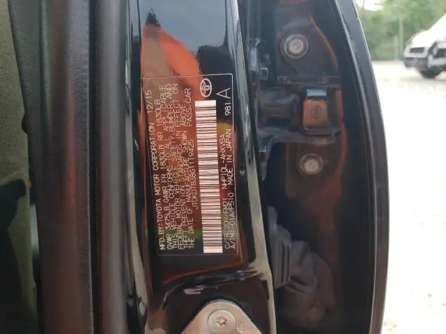 2016 TOYOTA PRIUS C   