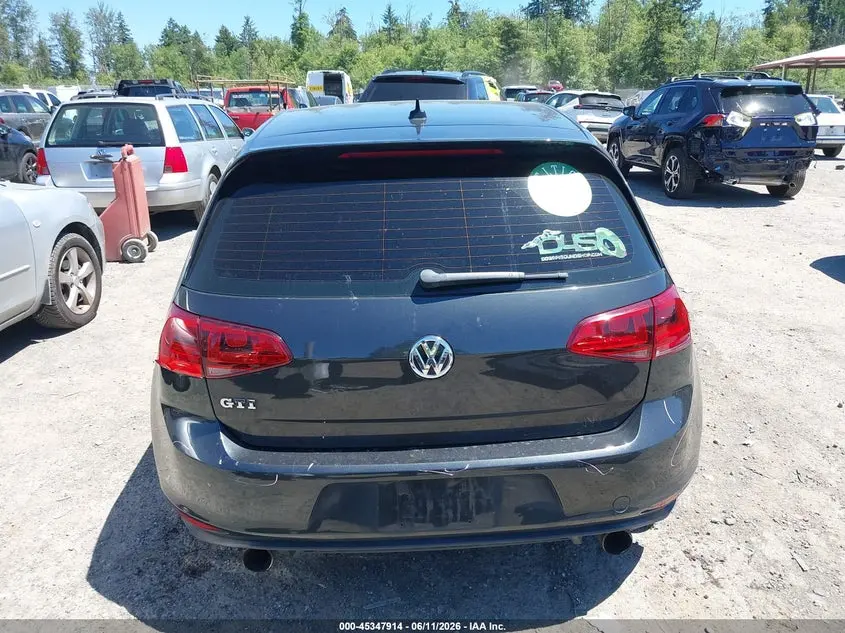 2016 VOLKSWAGEN GOLF GTI S 2-DOOR