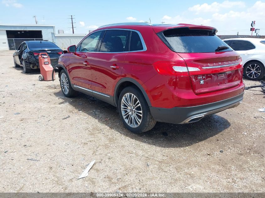 2018 LINCOLN MKX RESERVE