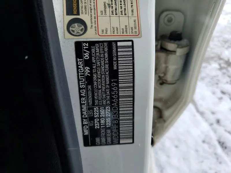 2013 MERCEDES-BENZ E 350 4MATIC  