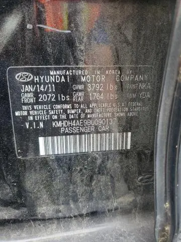 2011 HYUNDAI ELANTRA GLS