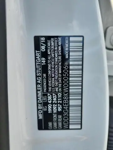 2019 MERCEDES-BENZ A 220  