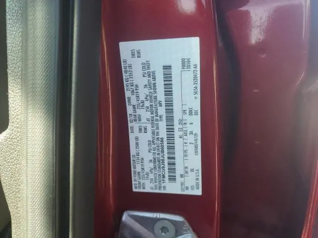 2018 FORD ESCAPE TITANIUM  