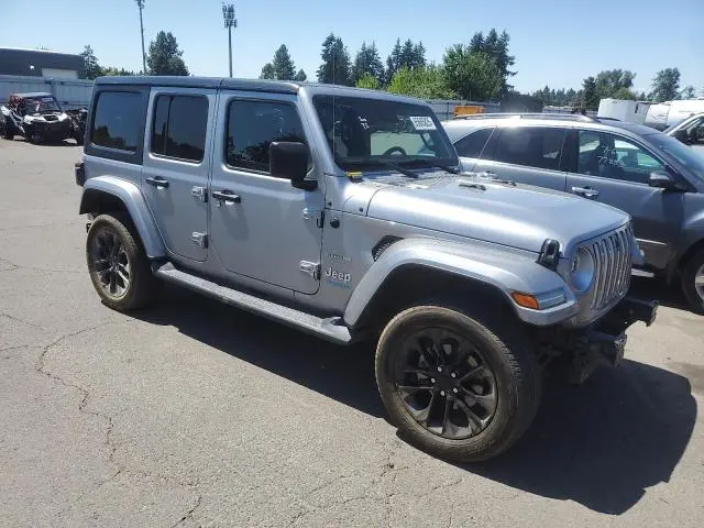 2021 JEEP WRANGLER UNLIMITED SAHARA 4XE  