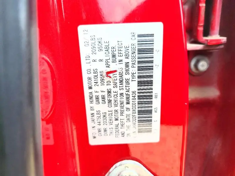 2012 ACURA TSX SE  