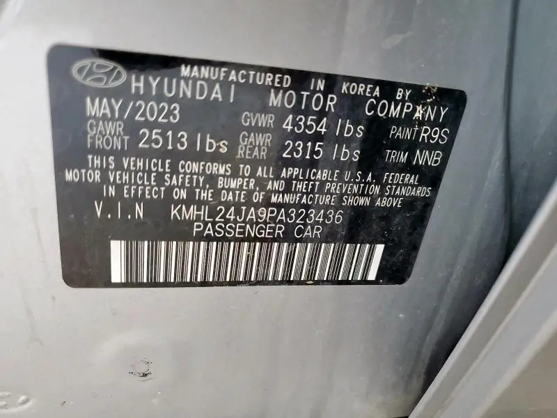 2023 HYUNDAI SONATA SE  